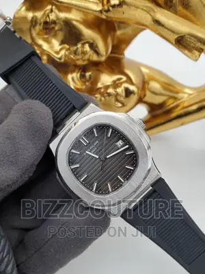 Original PATEK PHILIPPE Rubber Strap Watch Available Instore