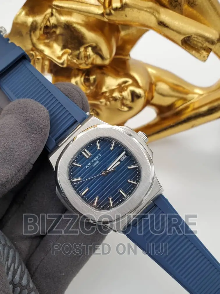 Original PATEK PHILIPPE Rubber Strap Watch Available Instore