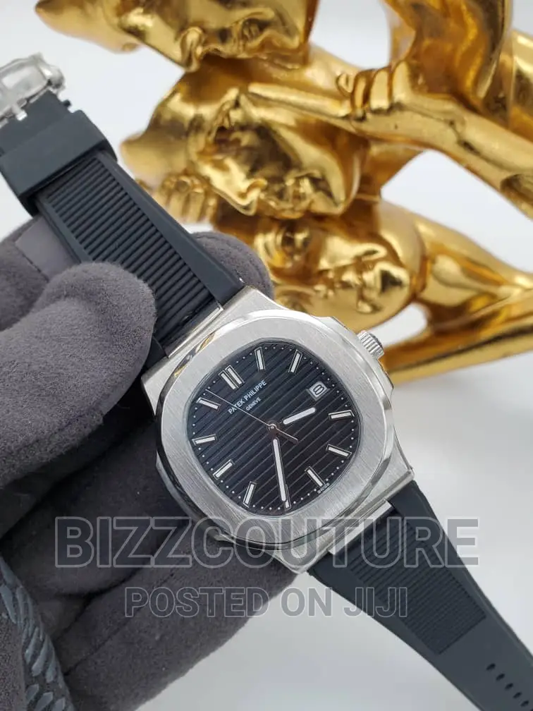 Original PATEK PHILIPPE Rubber Strap Watch Available Instore