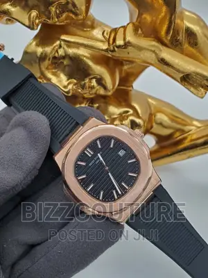 Original PATEK PHILIPPE Rubber Strap Watch Available Instore