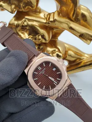 Original PATEK PHILIPPE Rubber Strap Watch Available Instore