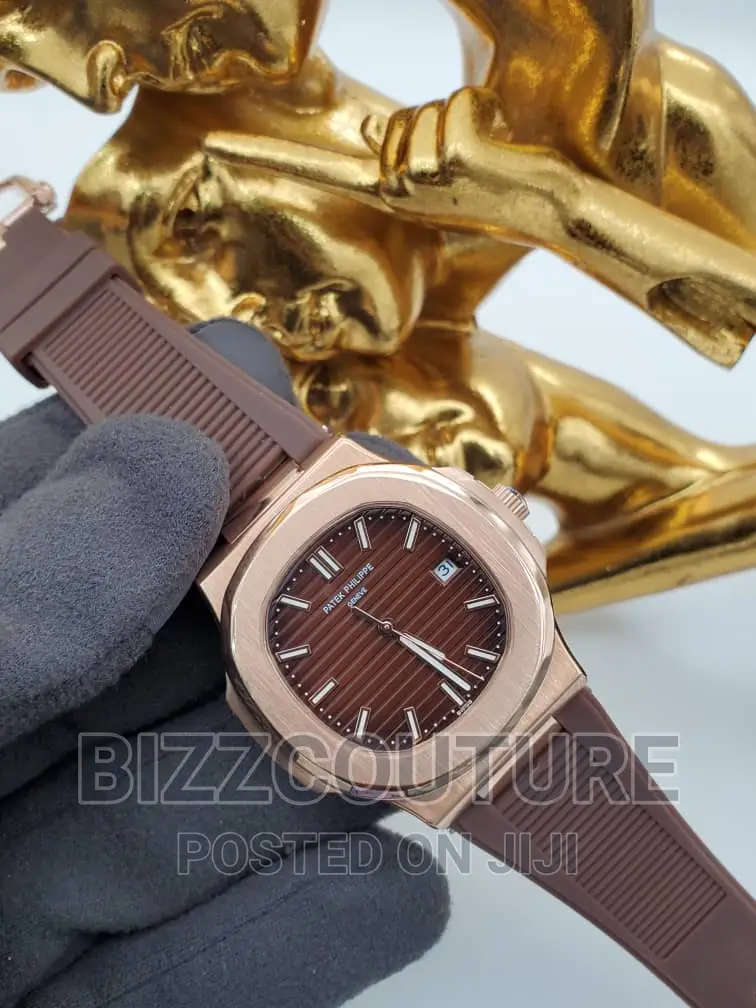 Original PATEK PHILIPPE Rubber Strap Watch Available Instore