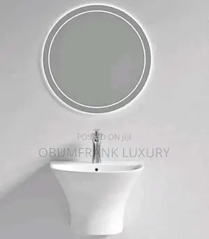 Hanging Basin With Mirror Complete