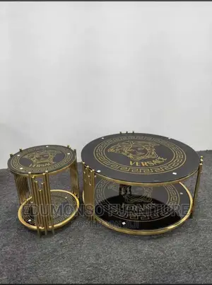 Modern Centre Table With 2 Side Stools