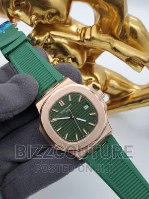 Original PATEK PHILIPPE Rubber Strap Watch Available Instore