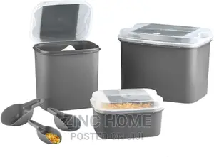 Vip Ahmet 3in1 Storage Container With Measuring Spoons