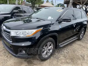 Toyota Highlander XLE V6 4x4 (3.5L 6cyl 6A) 2016 Black