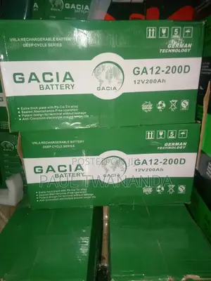 200ah GACIA Dry Cell Battery