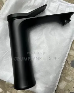 Black Basin Mixer Tap