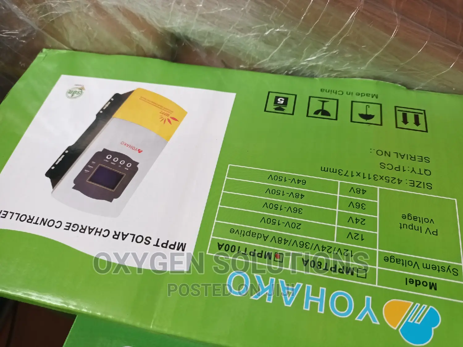 100a 48v Yohako MPPT Charger Controller