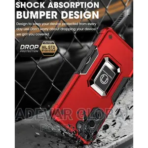 Galaxy S21 FE 5G Case, Metal Ring Magnet Protective Case Cov