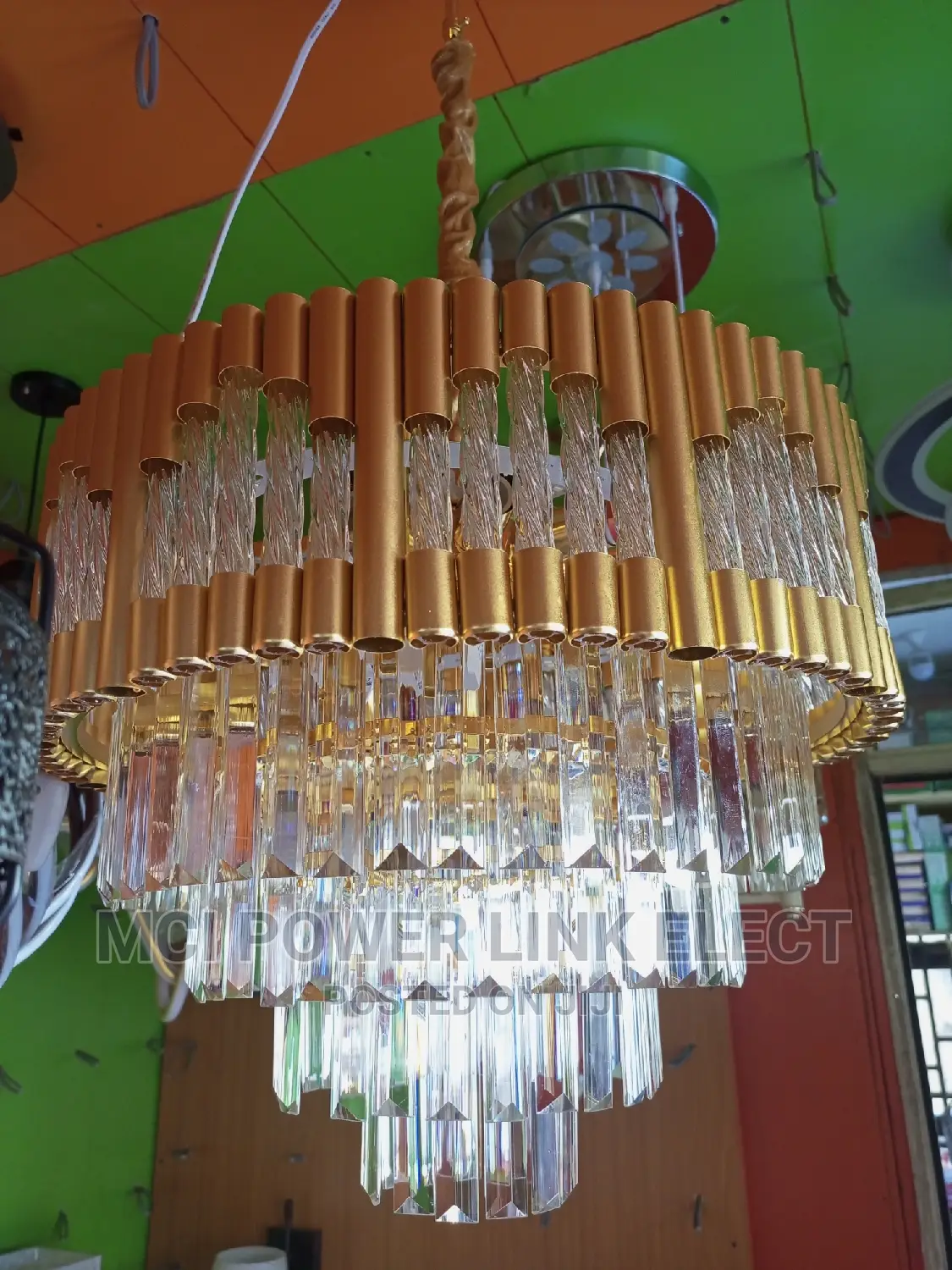 Led Crystal Chandelier by 500