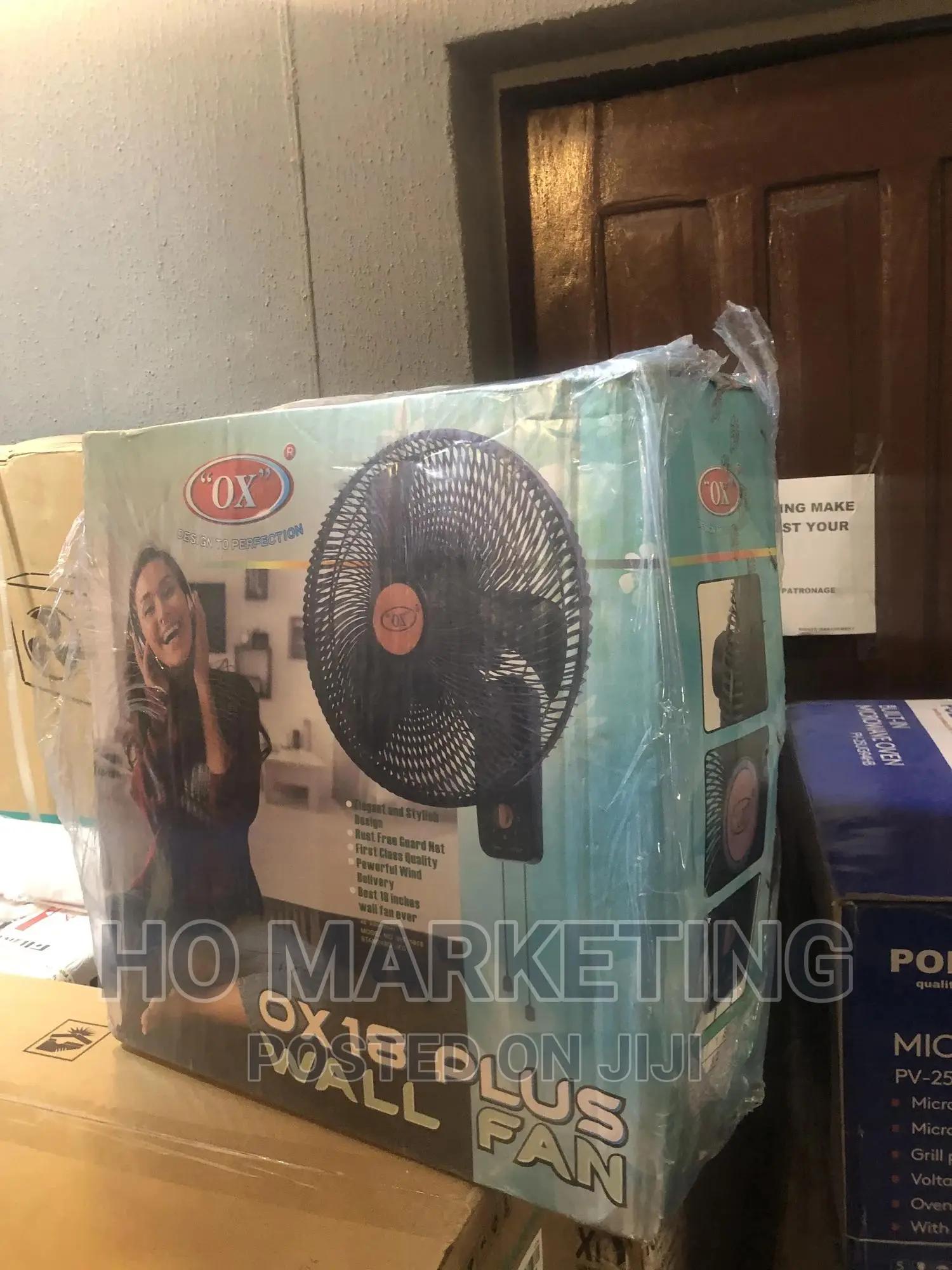 Ox 18 Inxhes Plus Wall Fan