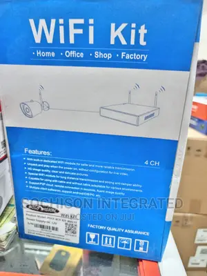 4 Channel Wireless NVR Wifi Camera CCTV Kit
