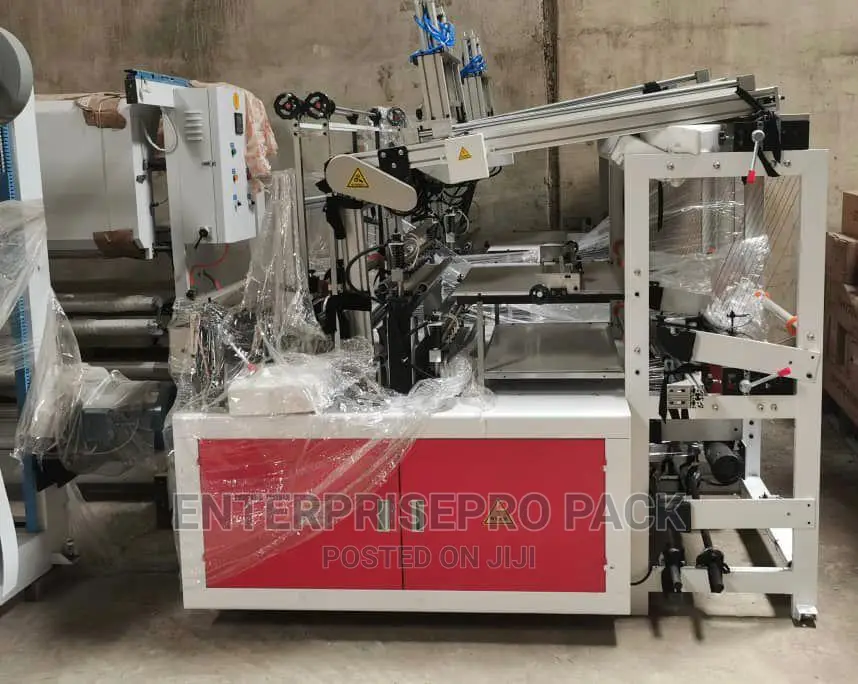 Double Deck Nylon Bag Making Machine