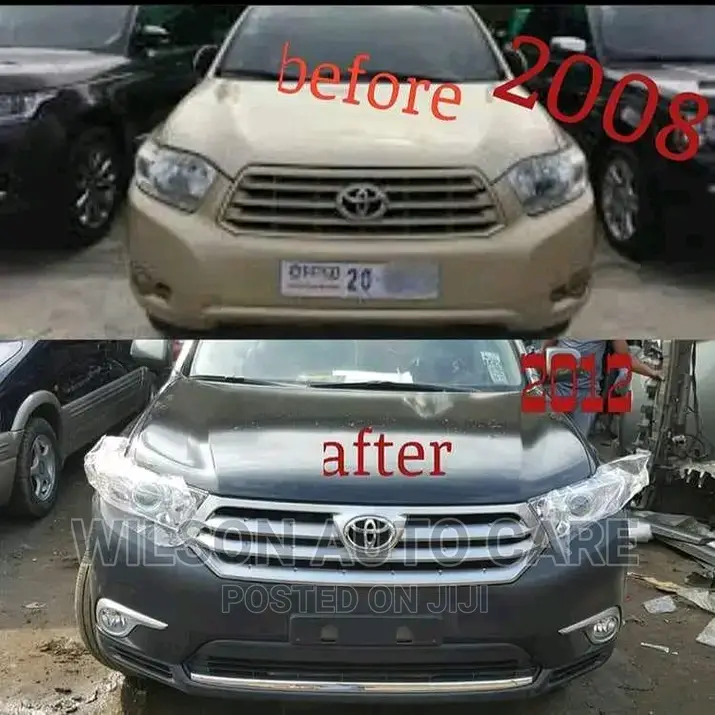 Upgrading Kit Highlander 2008 to 2012