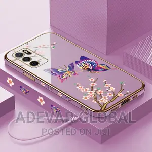 OPPO A16 Case Soft Butterfly Phone Back Cover Pouch