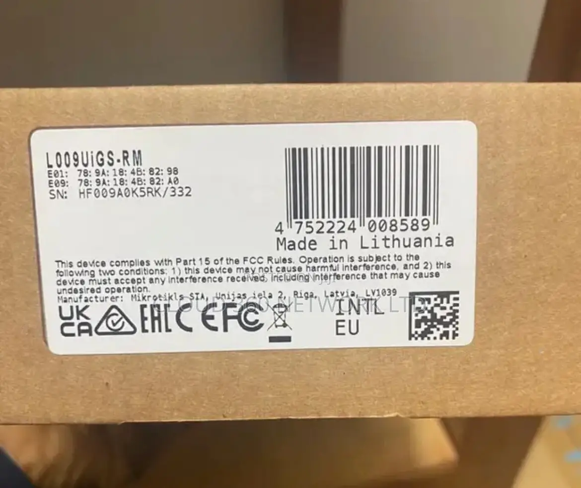Mikrotik L009uigs-Rm