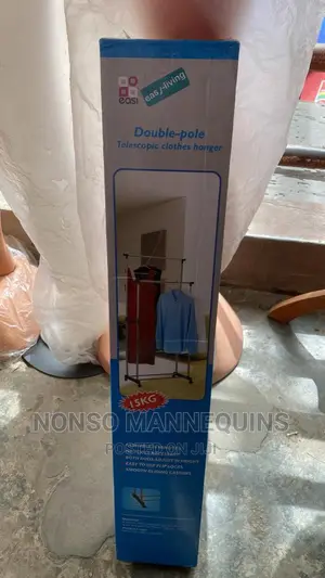 15kg Load Capacity Double Cloth Rack Stand