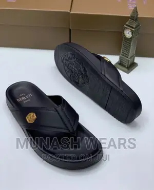 Berluti Leather Slipers