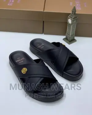 Berluti Leather Slipers