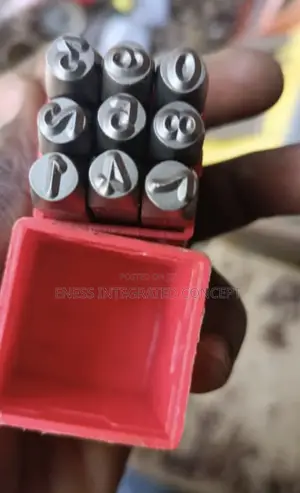 Number Punch Set 5mm