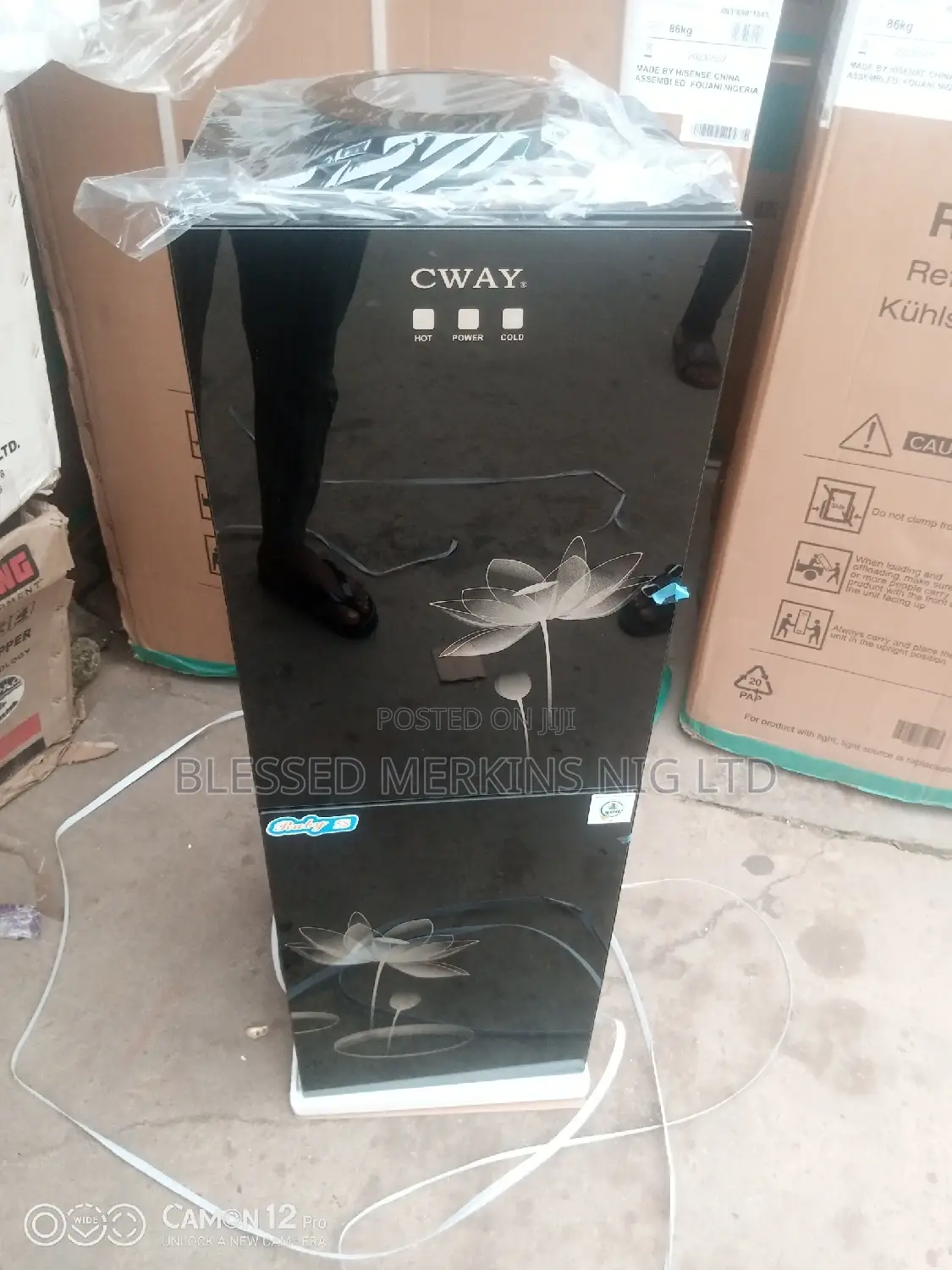 C-Way Water Dispenser With Fridge