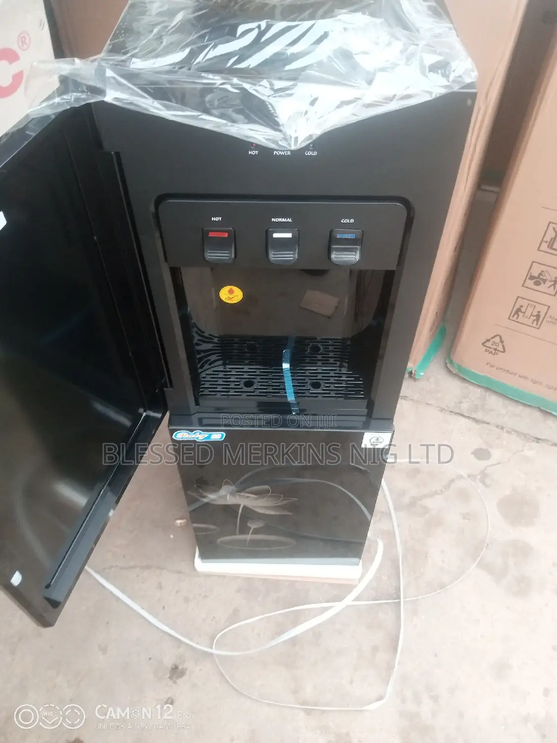 C-Way Water Dispenser With Fridge