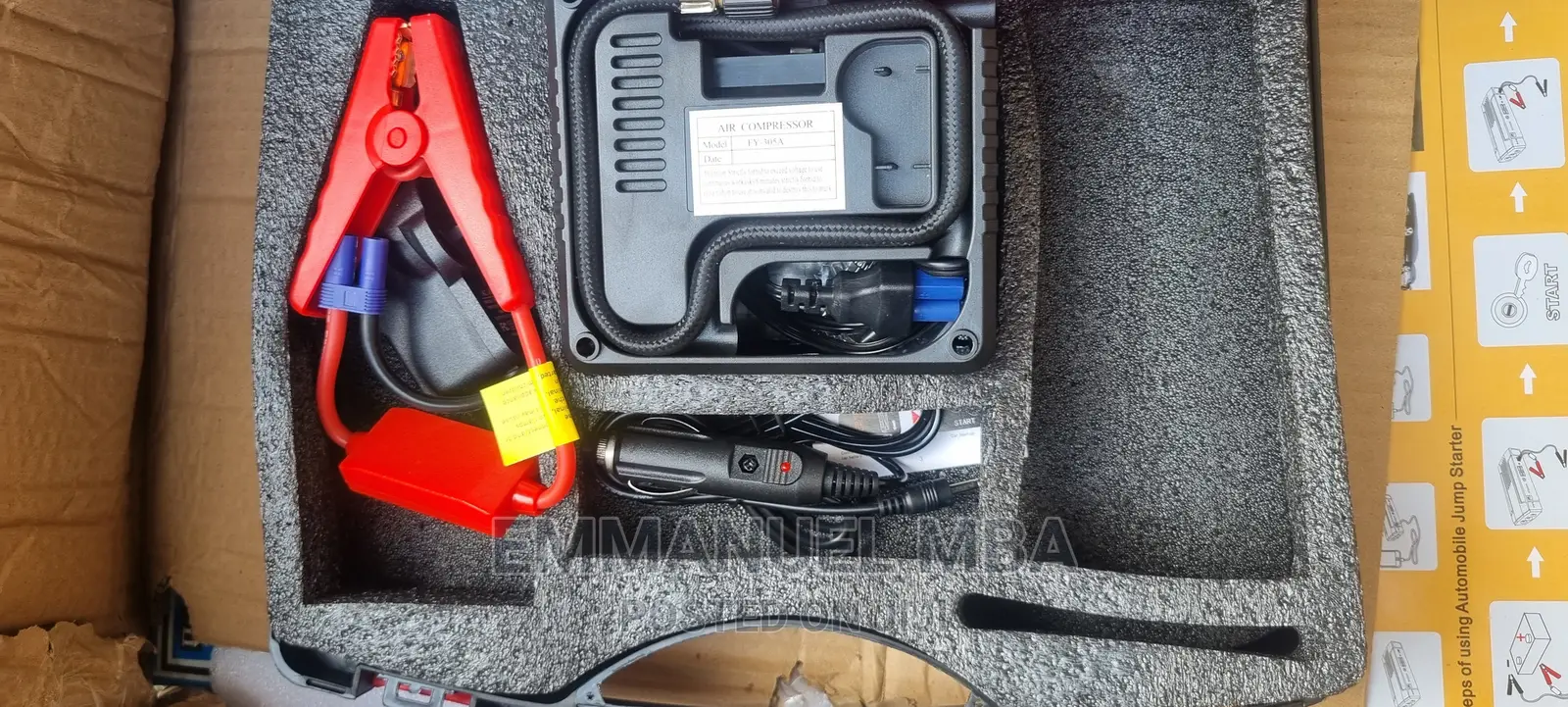 Original Car Automatic Jump Start Battery and Cable