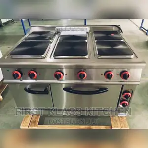 Commercial Electric Cooker 6 Burner With Oven