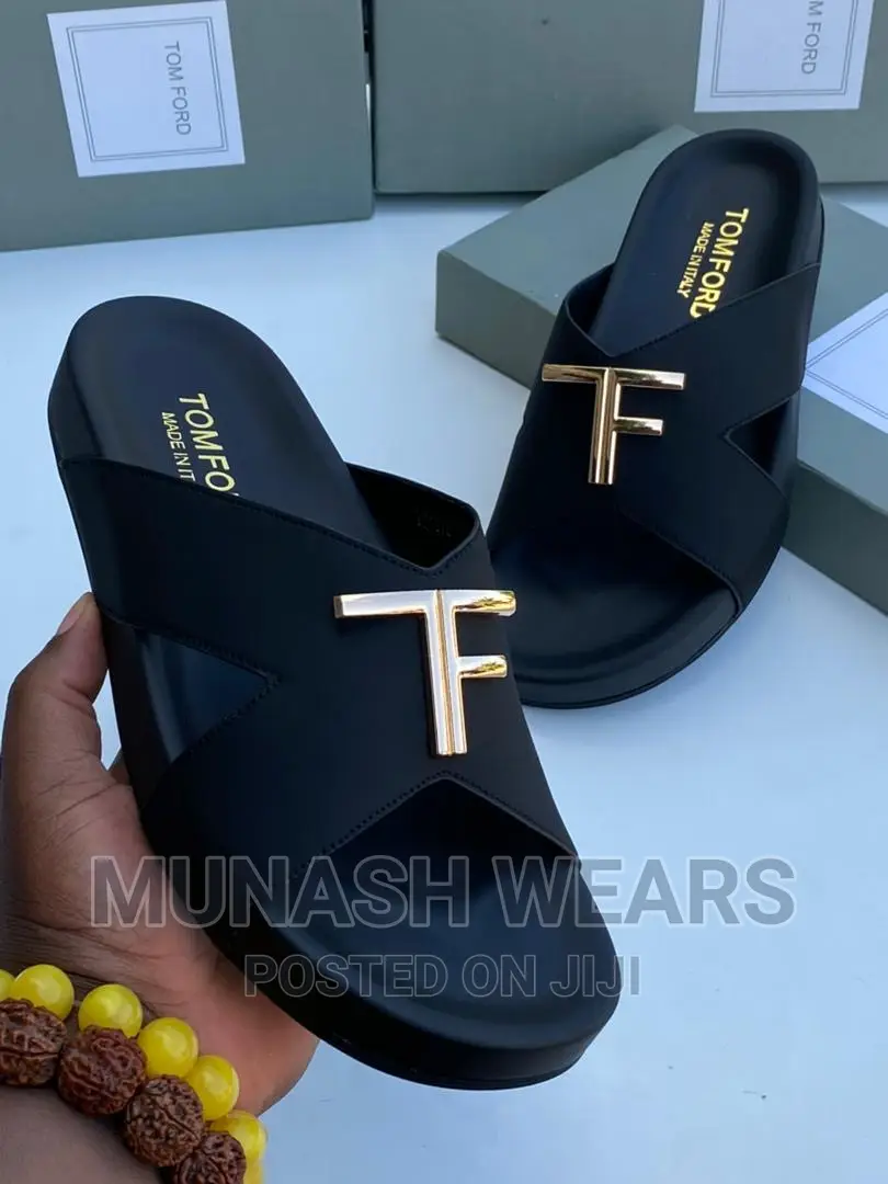 Tom Ford Leather Slipers