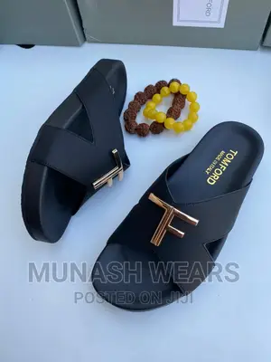 Tom Ford Leather Slipers