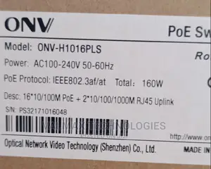 Onv 24 Port Poe Switch