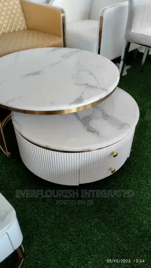 Marble Top 2in1 Centre Table