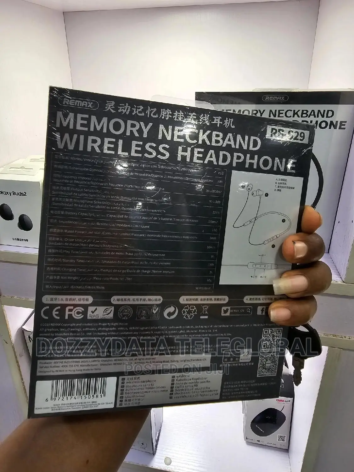 Remax Wireless Memory-Headphone RB-S29