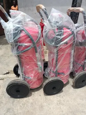 50kg DCP Fire Extinguisher On Wheels