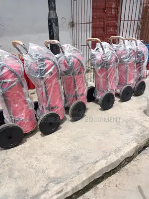 50kg DCP Fire Extinguisher on Wheels