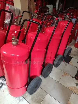 50kg DCP Fire Extinguisher on Wheels