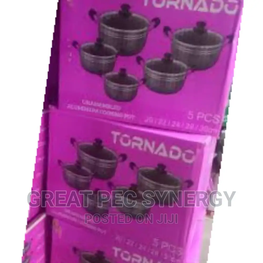 Tornado 5 Sets Non-stick Pots.