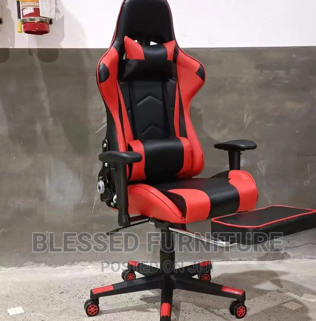 Office Chair With Leg Stretches