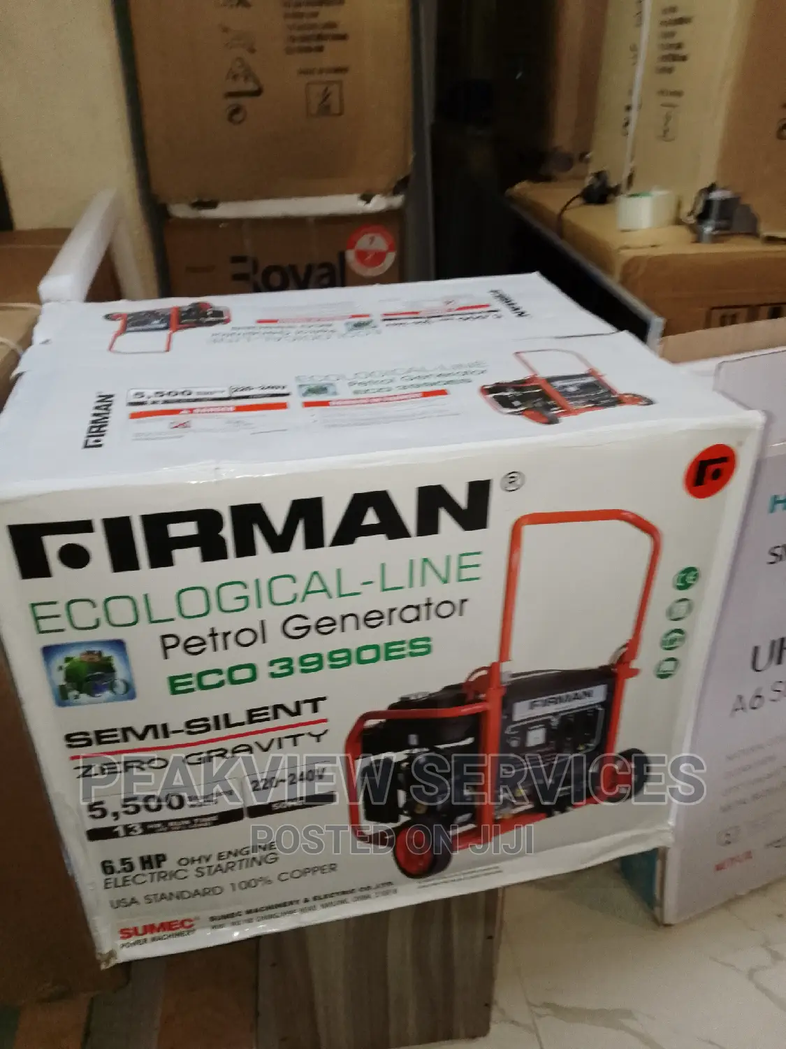 Eco 3990es Sumec 5.5kva Generator