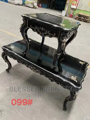 Royal Center Table With Two Side Stool