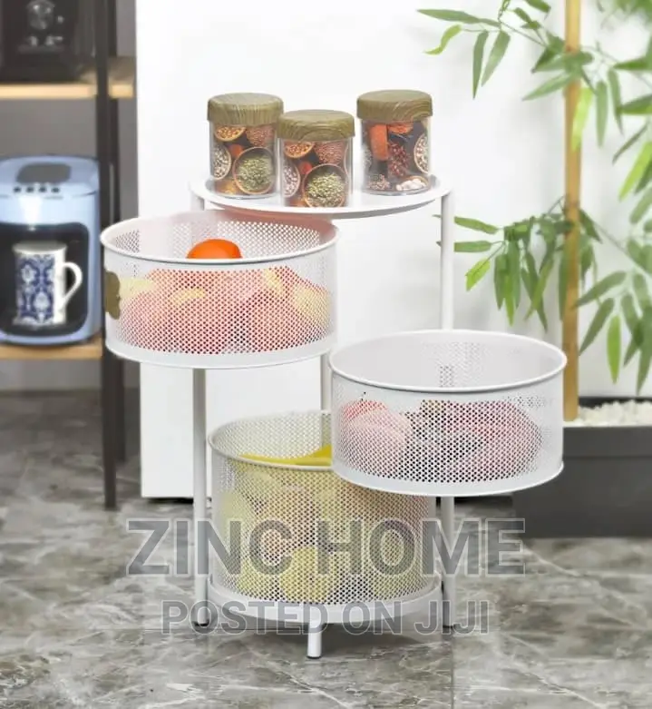 3-Tier Storage Container White