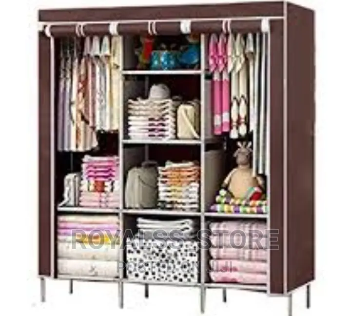 Big Capacity Detachable Wardrobe With Side Storage Pocket in Port