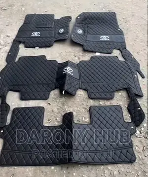 Toyota Highlander Car Floor Mat_3 Rows