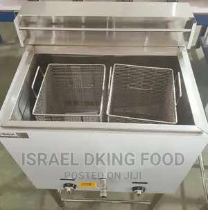 Foreign New Industrial Gas Double Basket Deep Fryer