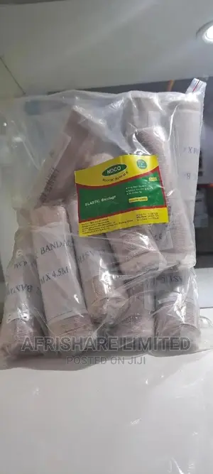 Brown Elastic Bandage 6"