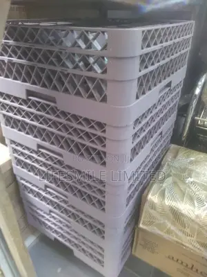 36/PCS Glass Crate Set