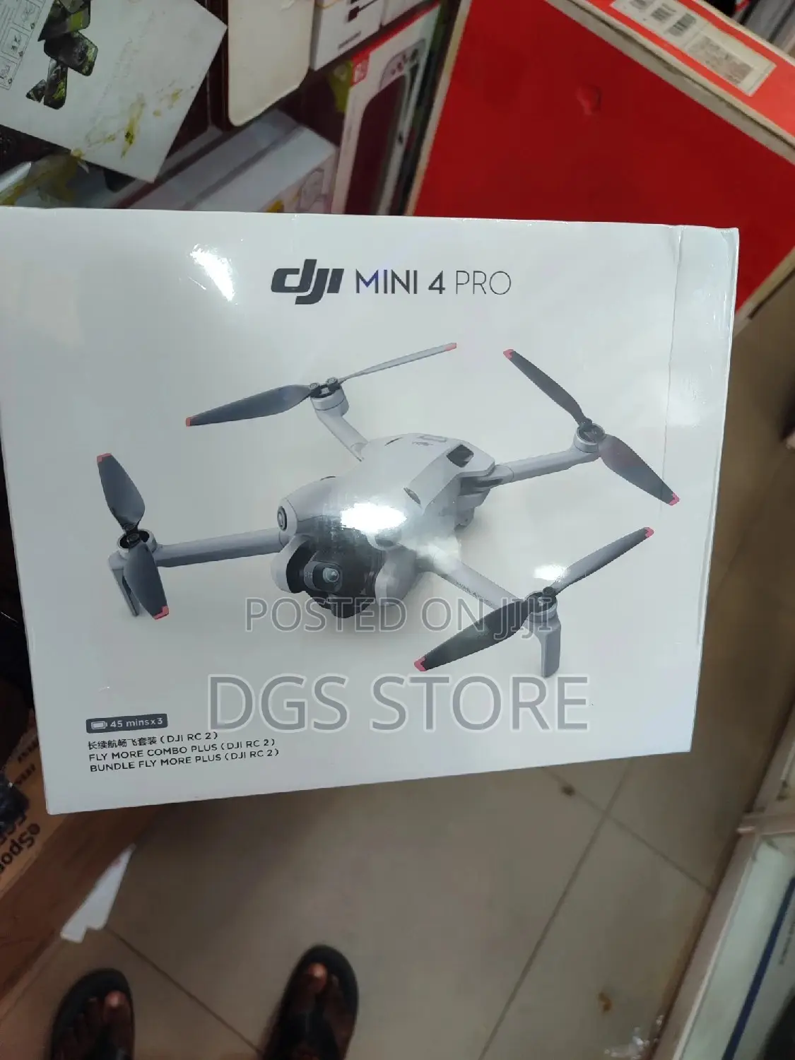 DJI Mini 4 Pro Fly More Combo Plus DJI RC 2