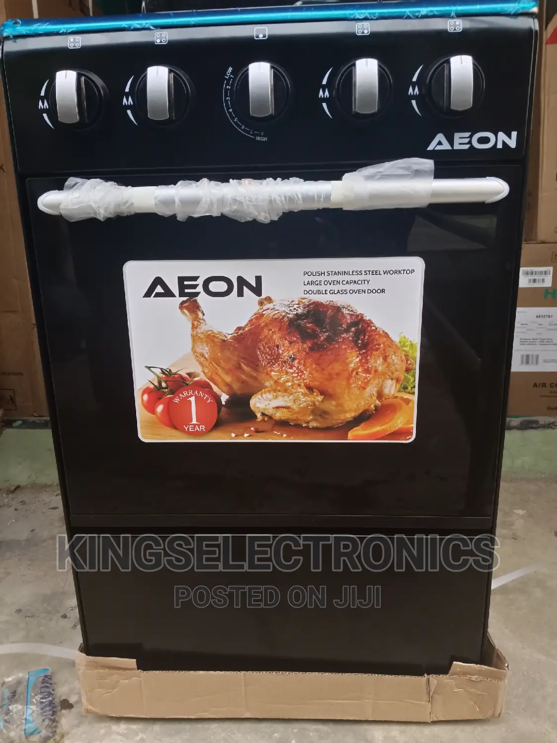 Aeon 4 Burner Standing Gas